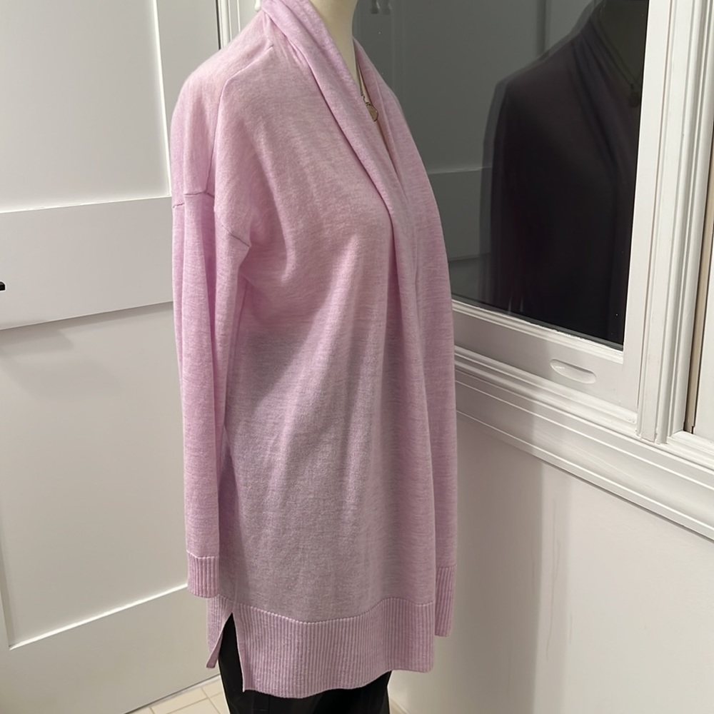 NWOT 100% Cashmere Haven Well Within Women Long Open-Front Cardigan - Picture 4 of 12